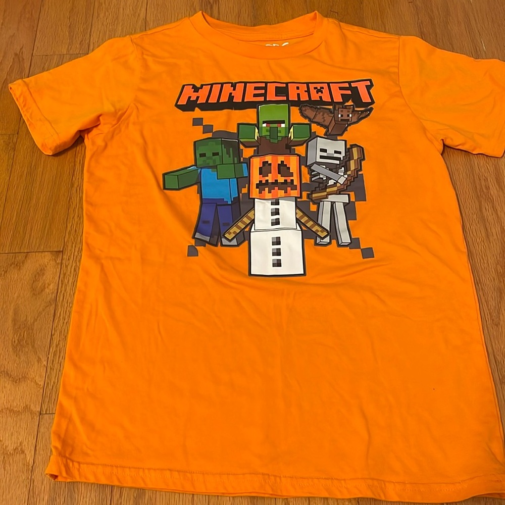 Minecraft Halloween Tee